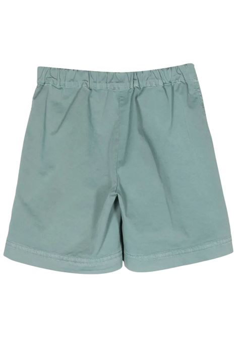 Bermuda bambino verde in cotone IL GUFO | PB088C6034/MOVERDE
